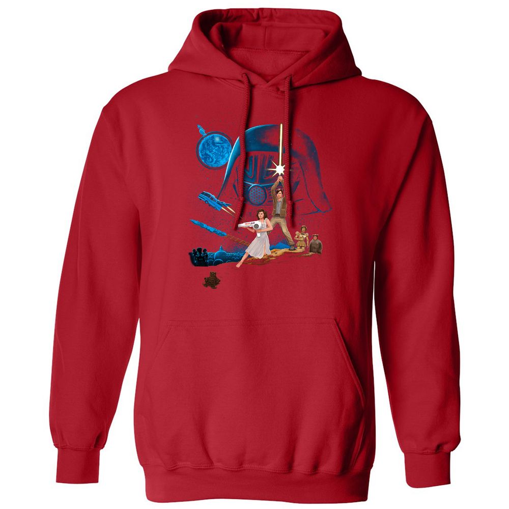 Classic Unisex Hoodie - ANEQP6F7 - Red - 5