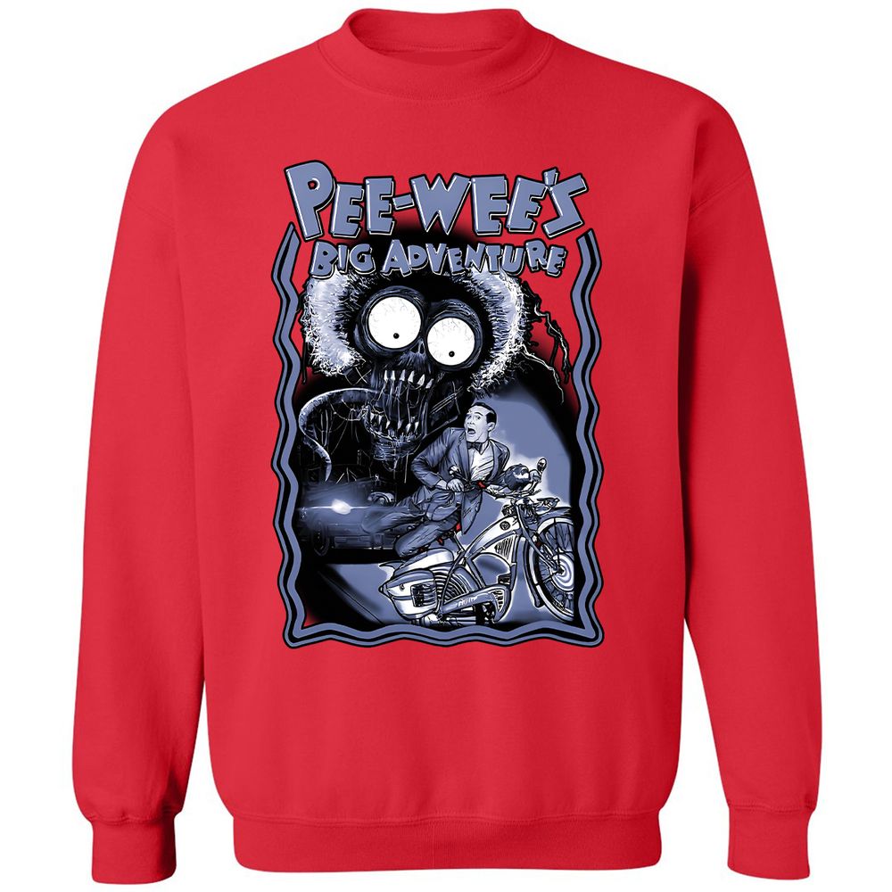 Classic Unisex Sweatshirt - E7J3D97D - Red - 5