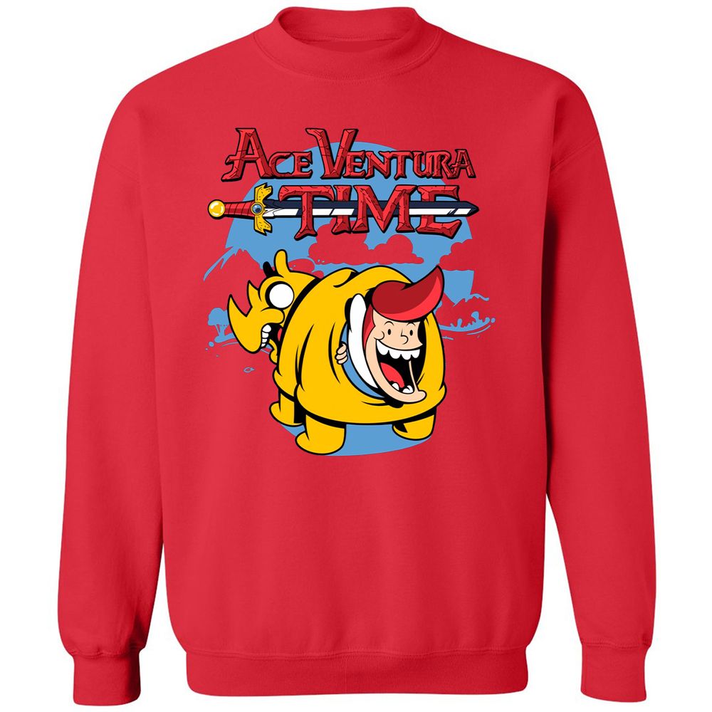 Classic Unisex Sweatshirt - ZD1JPLMD - Red - 5