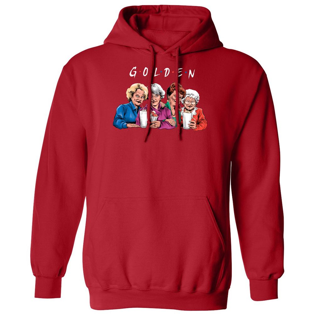 Classic Unisex Hoodie - 8S77VXQ9 - Red - 5