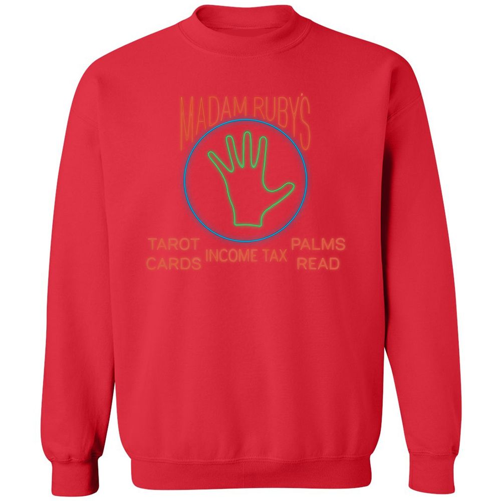 Classic Unisex Sweatshirt - 4QPDL6SV - Red - 5