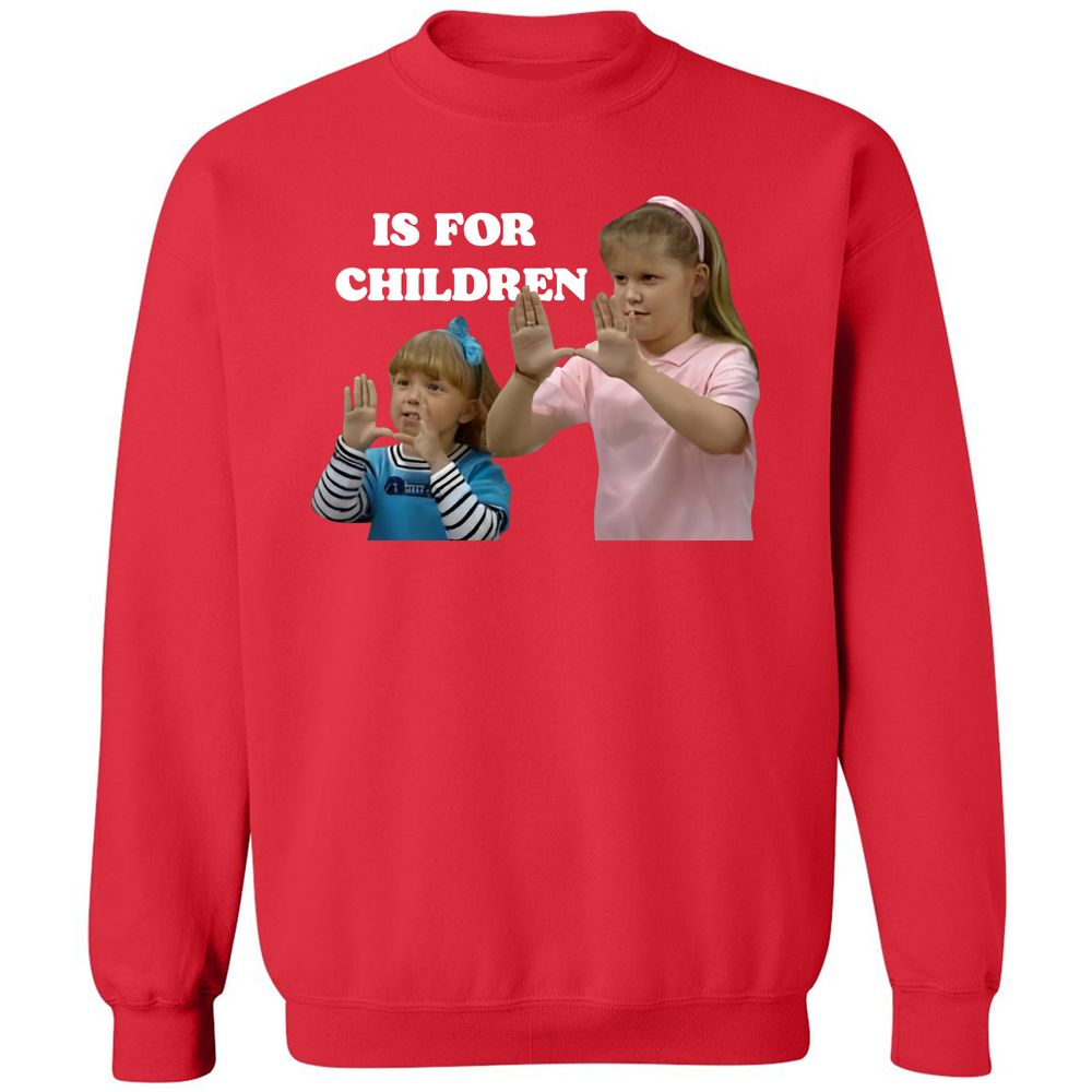 Classic Unisex Sweatshirt - 7SLSL2YK - Red - 5