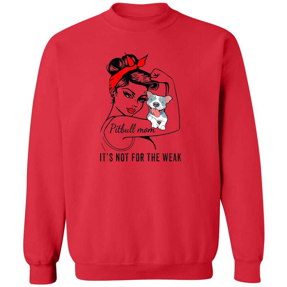 Classic Unisex Sweatshirt - C5VSBQ77 - Red - 5