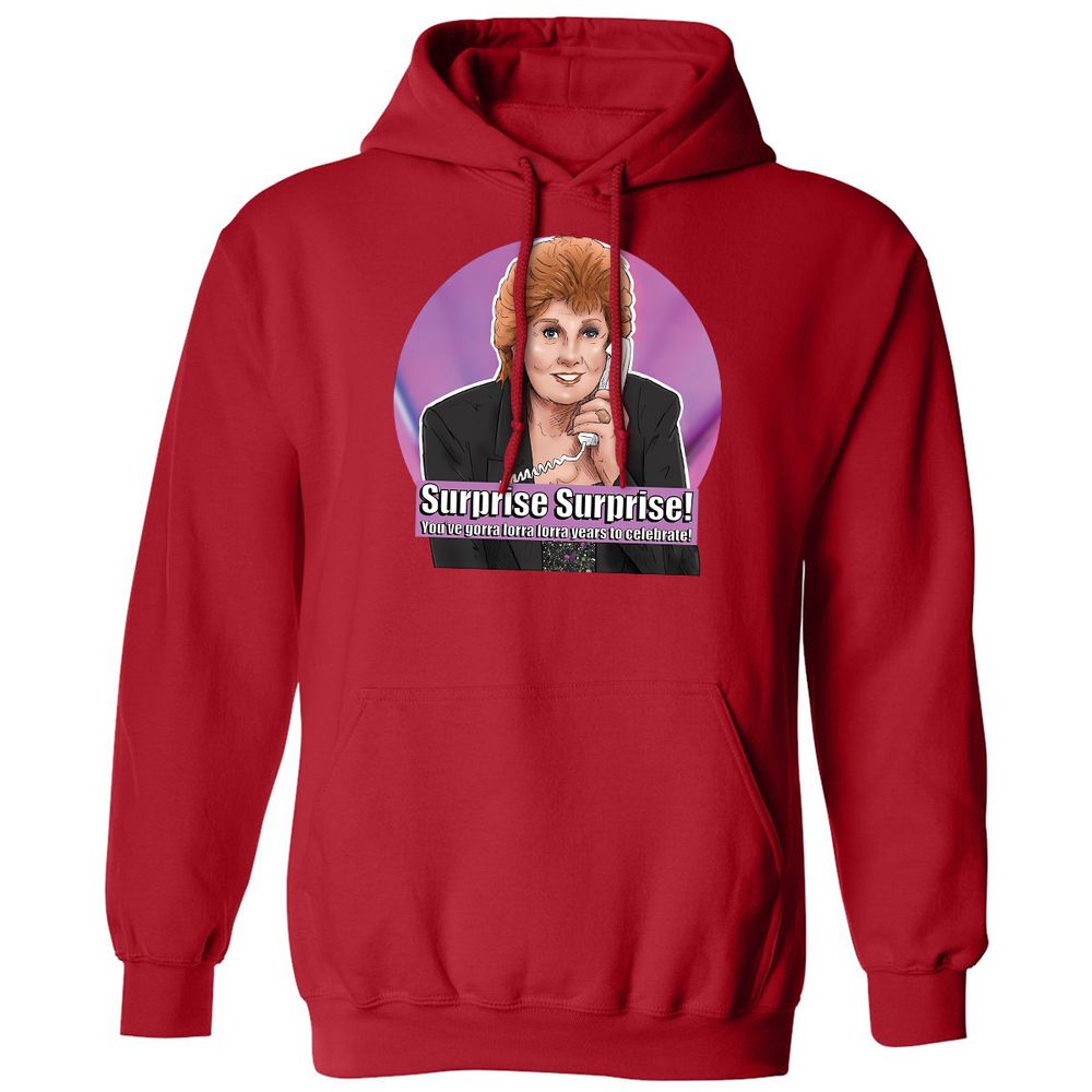 Classic Unisex Hoodie - VQ6EHWBN - Red - 5