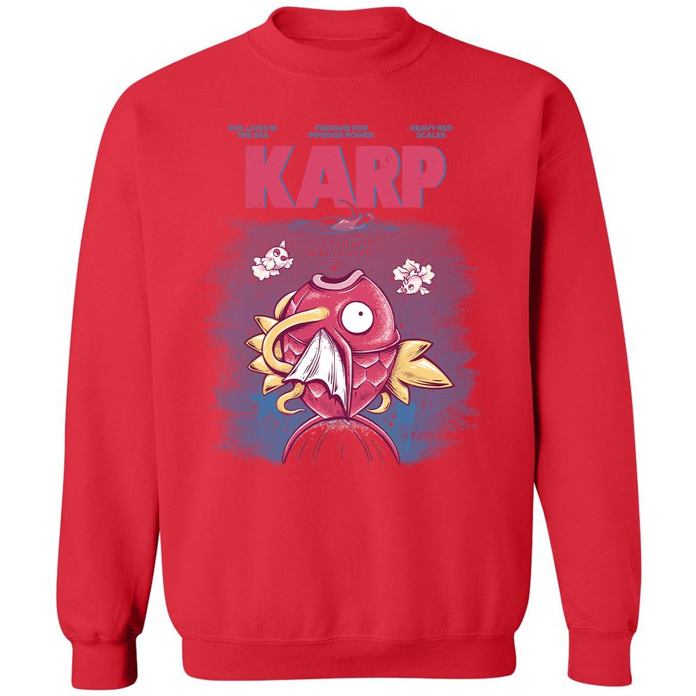 Classic Unisex Sweatshirt - HC5GKDQ5 - Red - 5