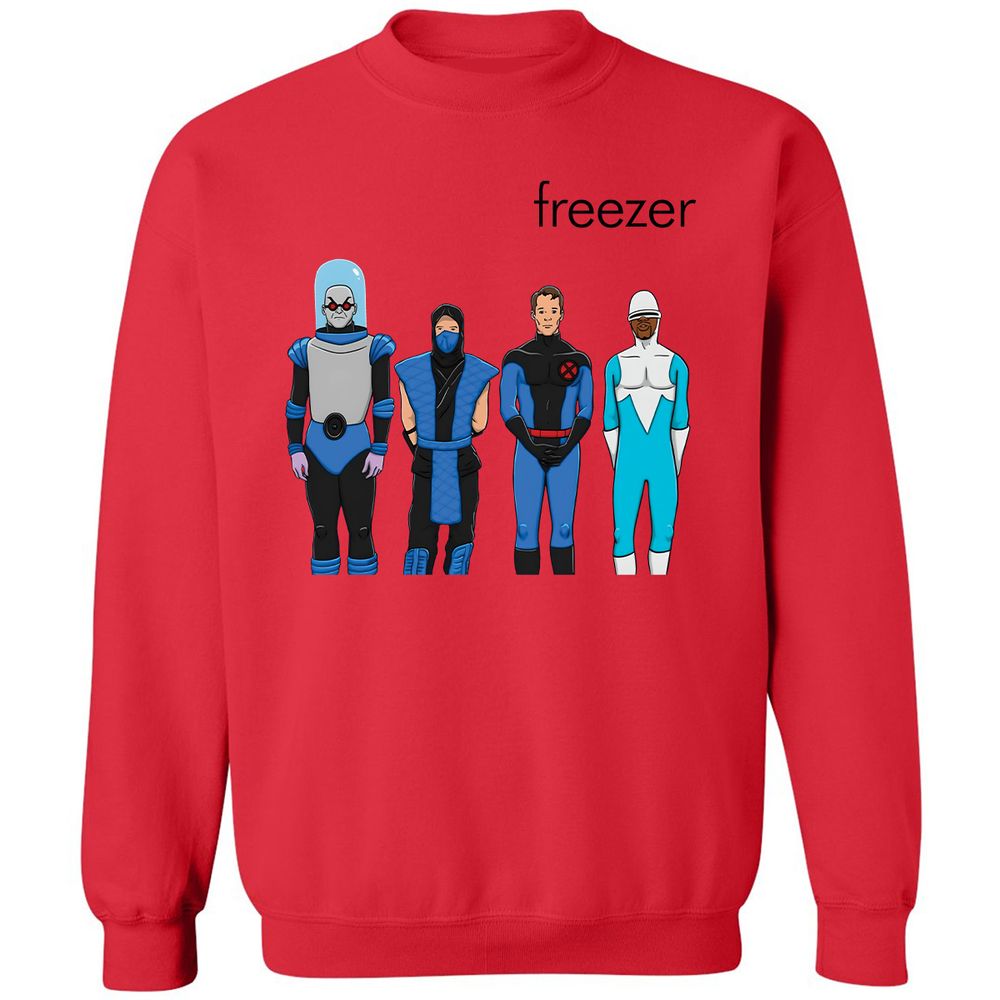Classic Unisex Sweatshirt - LYYBT5B9 - Red - 5