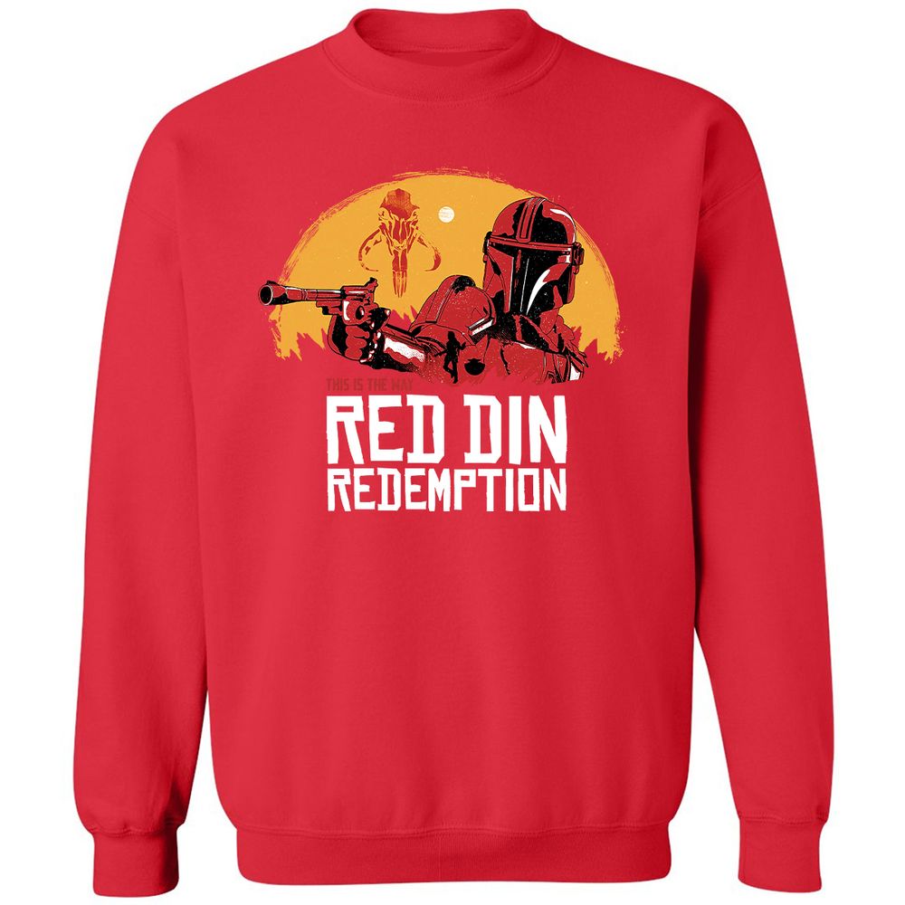 Classic Unisex Sweatshirt - ZA4NCR76 - Red - 5