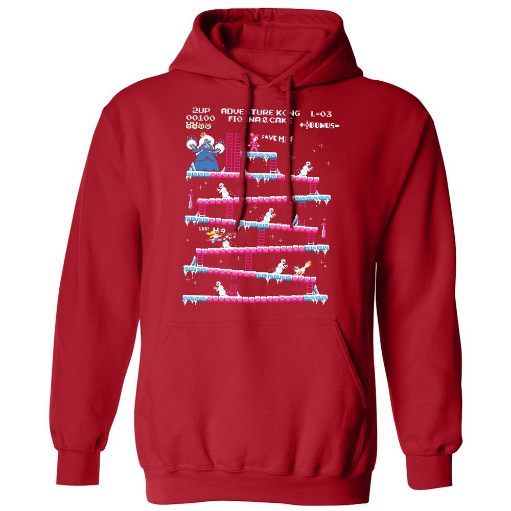 Classic Unisex Hoodie - ZSNCPC64 - Red - 5