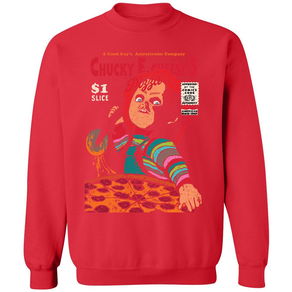 Classic Unisex Sweatshirt - YWP4H26V - Red - 5