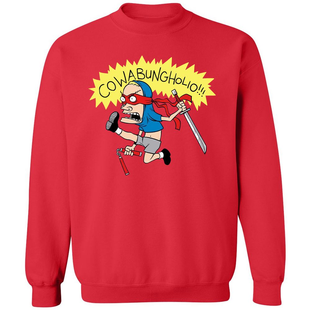 Classic Unisex Sweatshirt - YA9CWBVN - Red - 5