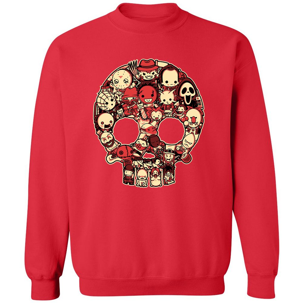 Classic Unisex Sweatshirt - 23A7HUM7 - Red - 5