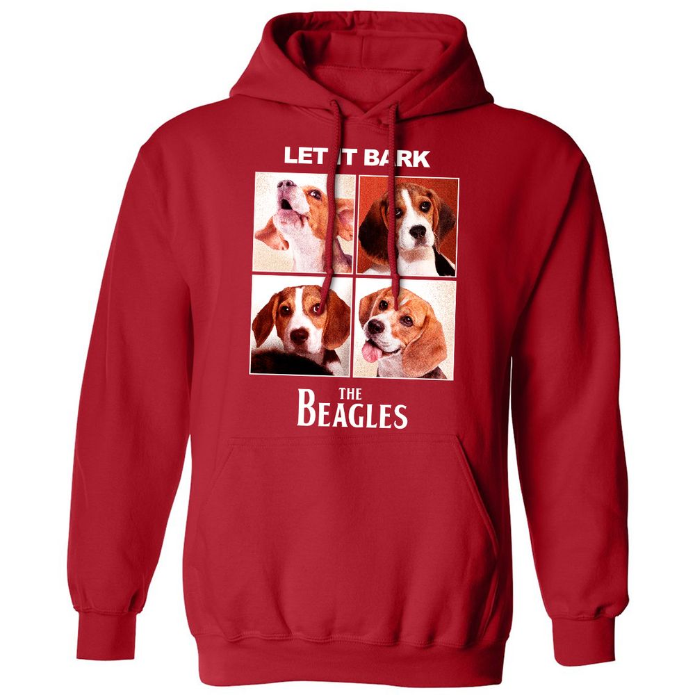 Classic Unisex Hoodie - 8KEG4YU1 - Red - 5