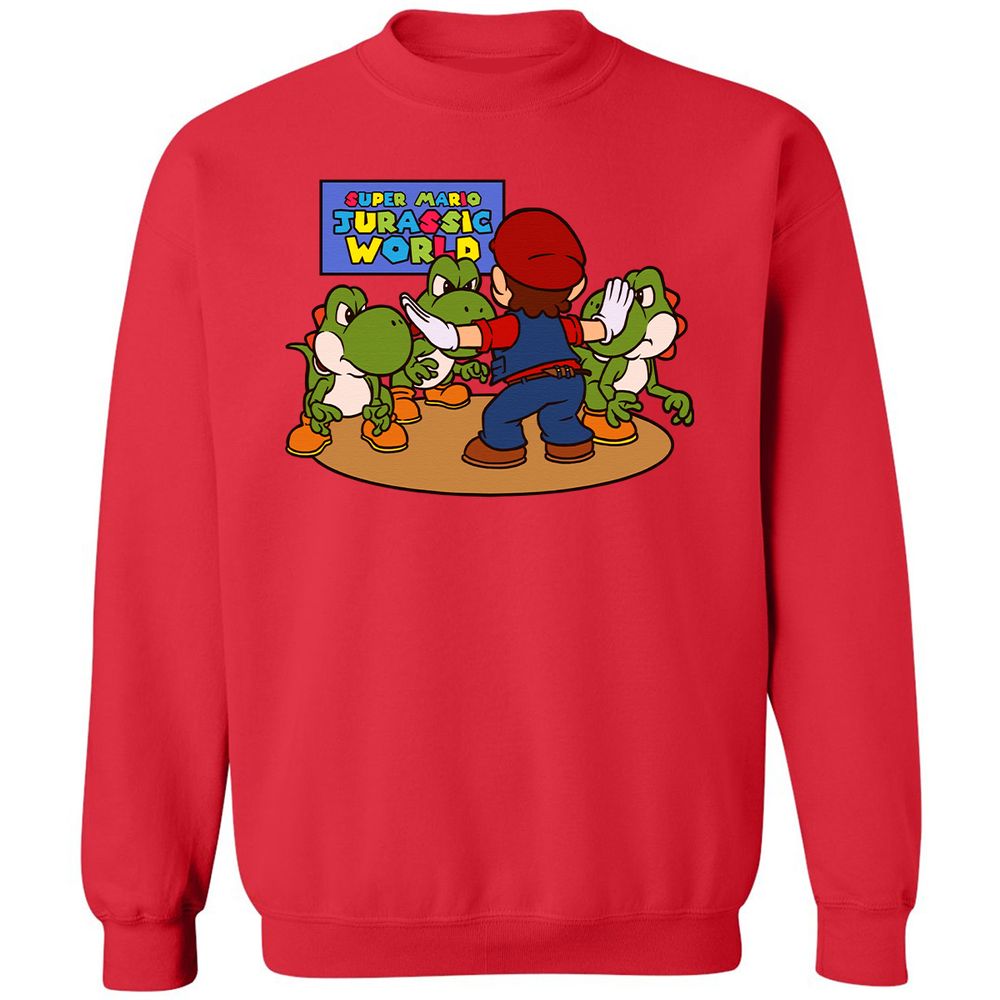 Classic Unisex Sweatshirt - HJBEPBD5 - Red - 5