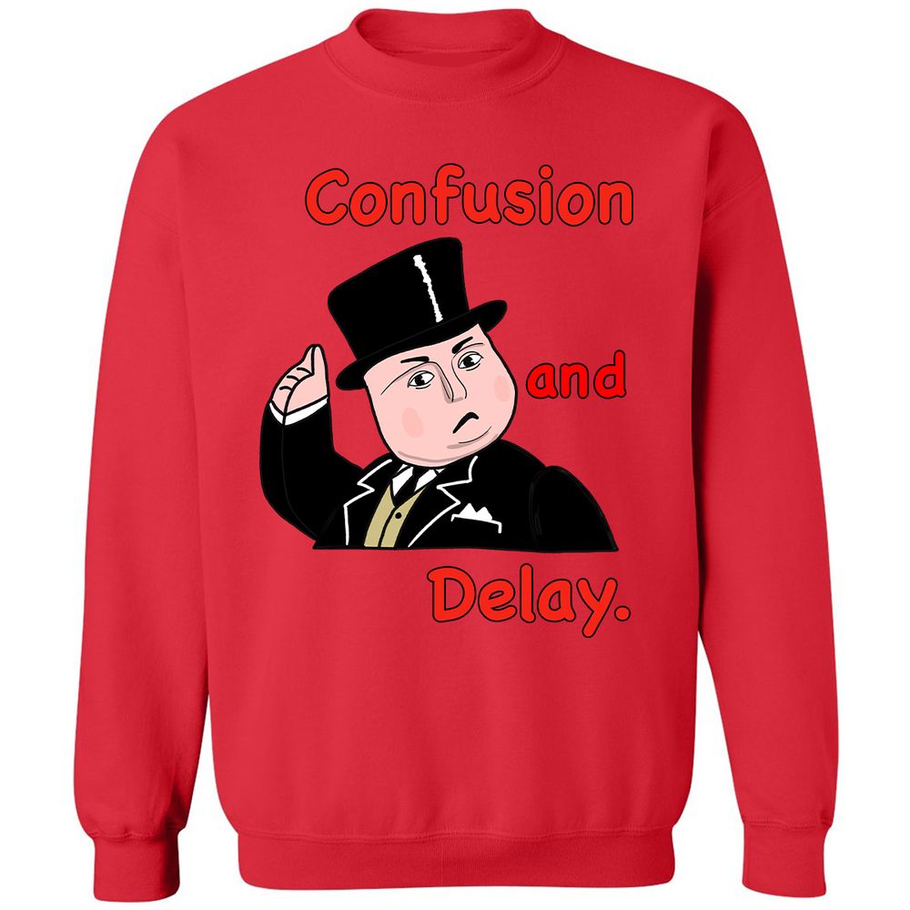Classic Unisex Sweatshirt - W1VVN295 - Red - 5