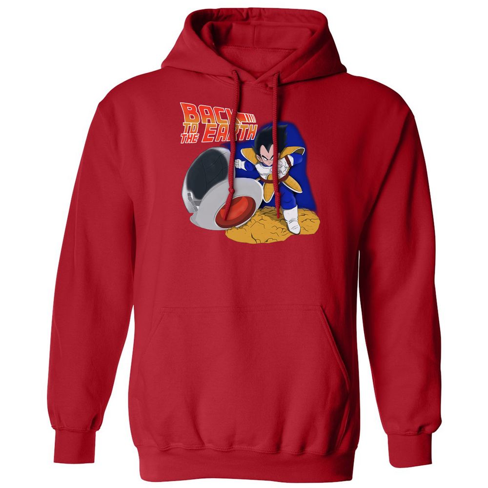 Classic Unisex Hoodie - 4AJX2LZG - Red - 5