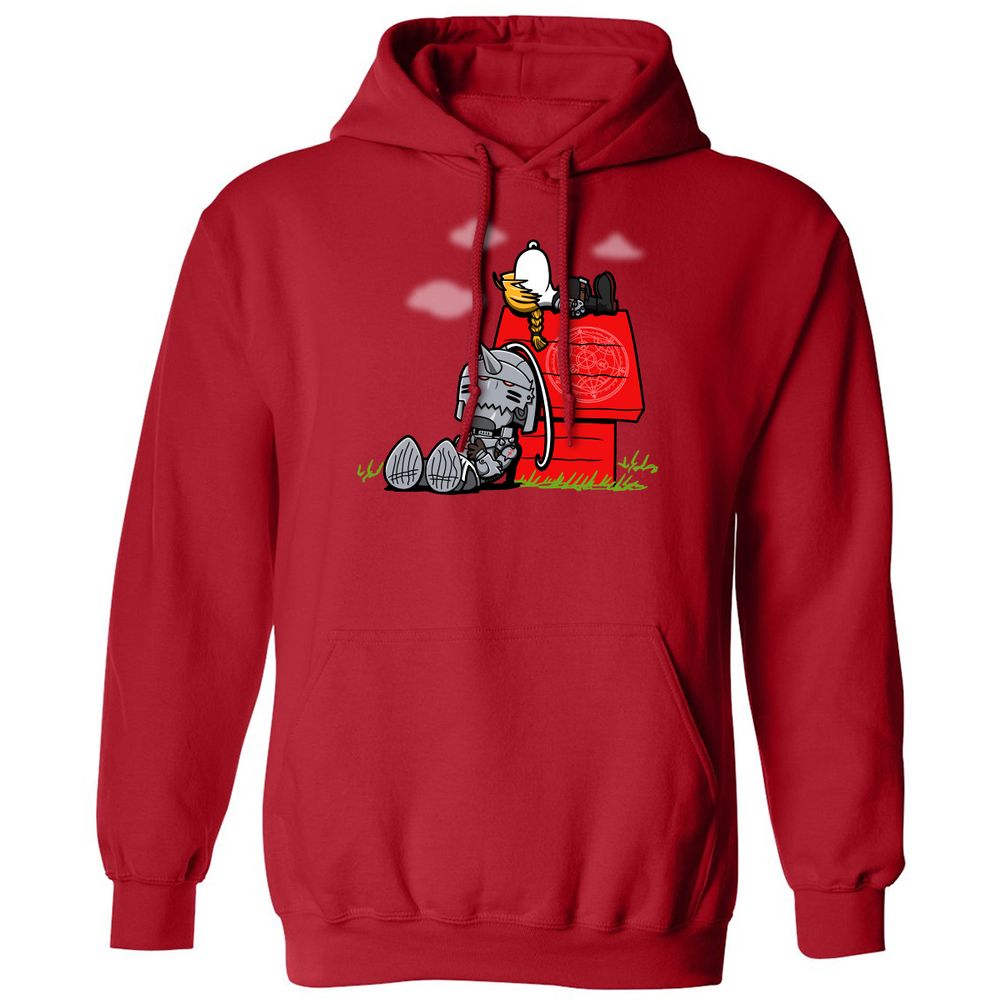 Classic Unisex Hoodie - J6A21AX4 - Red - 5