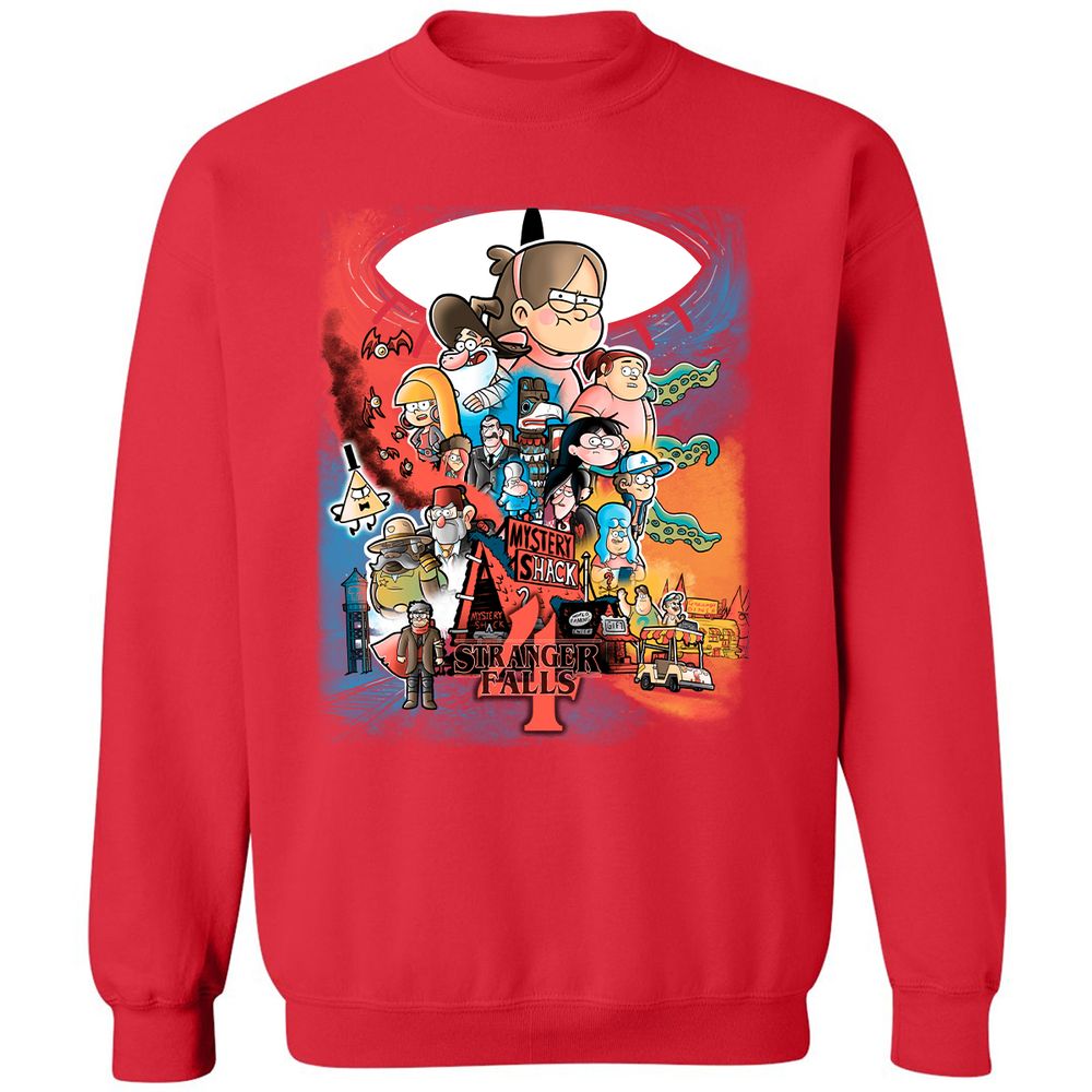 Classic Unisex Sweatshirt - 1WRLLN8U - Red - 5