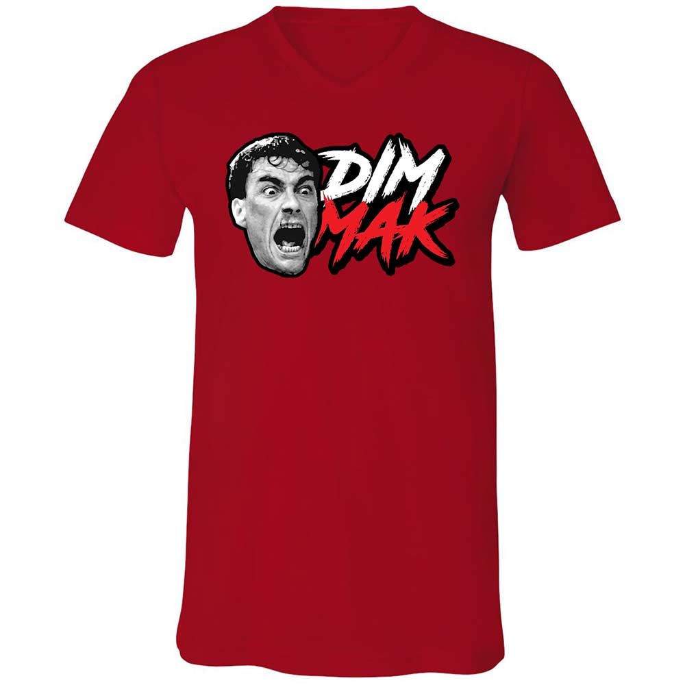 Unisex V-Neck T-Shirt - FYADXPL4 - Red - 5