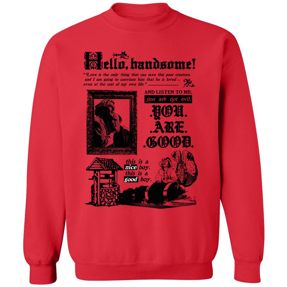 Classic Unisex Sweatshirt - LV36MRER - Red - 5