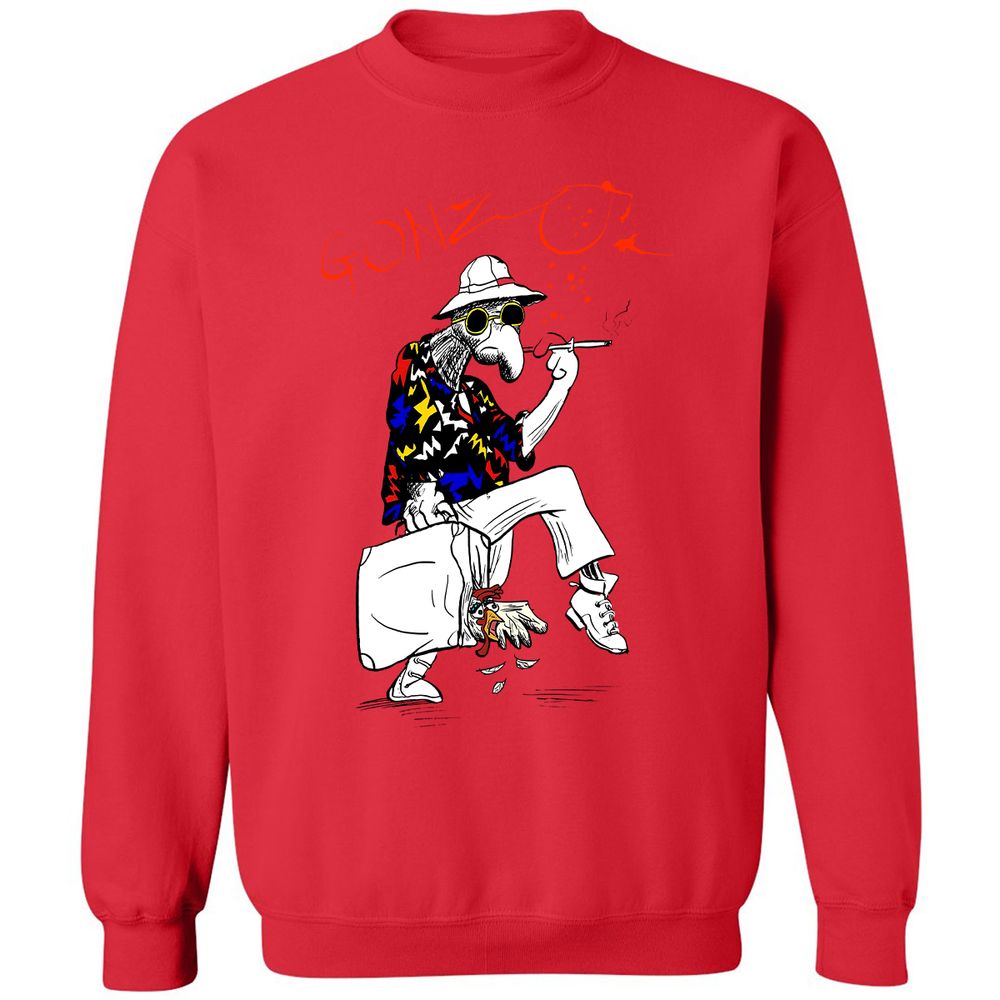 Classic Unisex Sweatshirt - XC9TEL2T - Red - 5