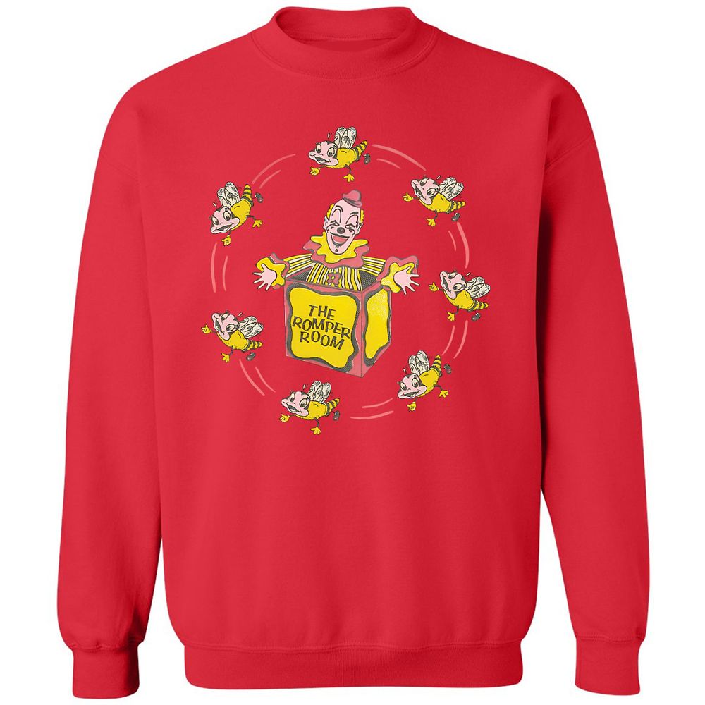 Classic Unisex Sweatshirt - CZ3XTPQ2 - Red - 5