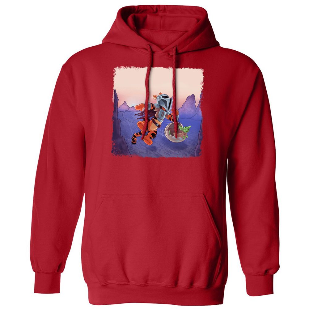 Classic Unisex Hoodie - H5BTA5VF - Red - 5