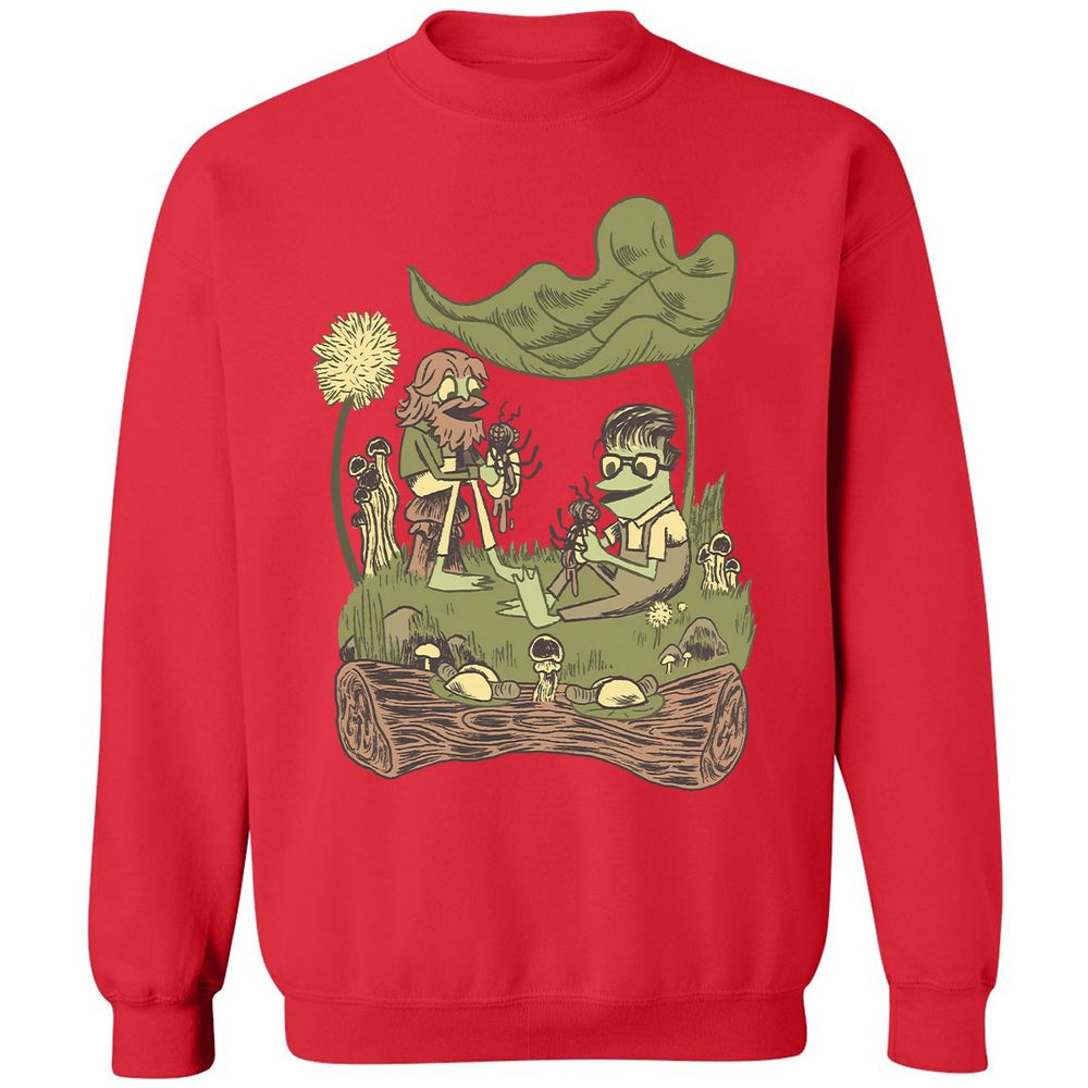 Classic Unisex Sweatshirt - AQ4A4DWC - Red - 5