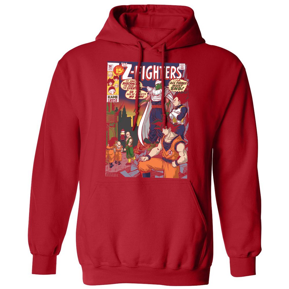 Classic Unisex Hoodie - EUBVJETP - Red - 5