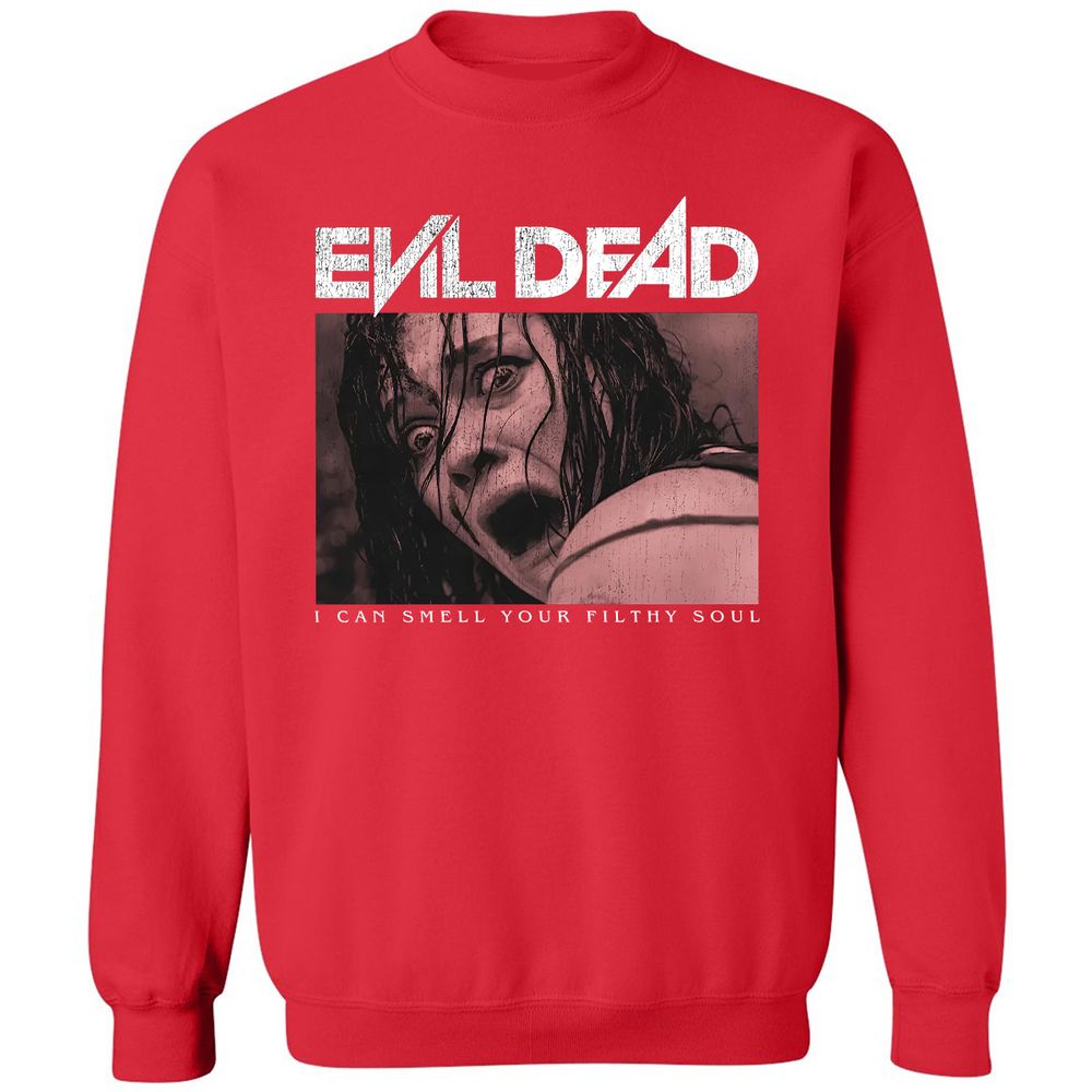 Classic Unisex Sweatshirt - Black - Red - 5