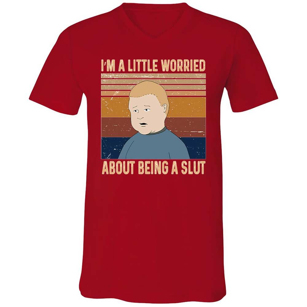 I'm a Little Worried About Being a Slut - Red - 5
