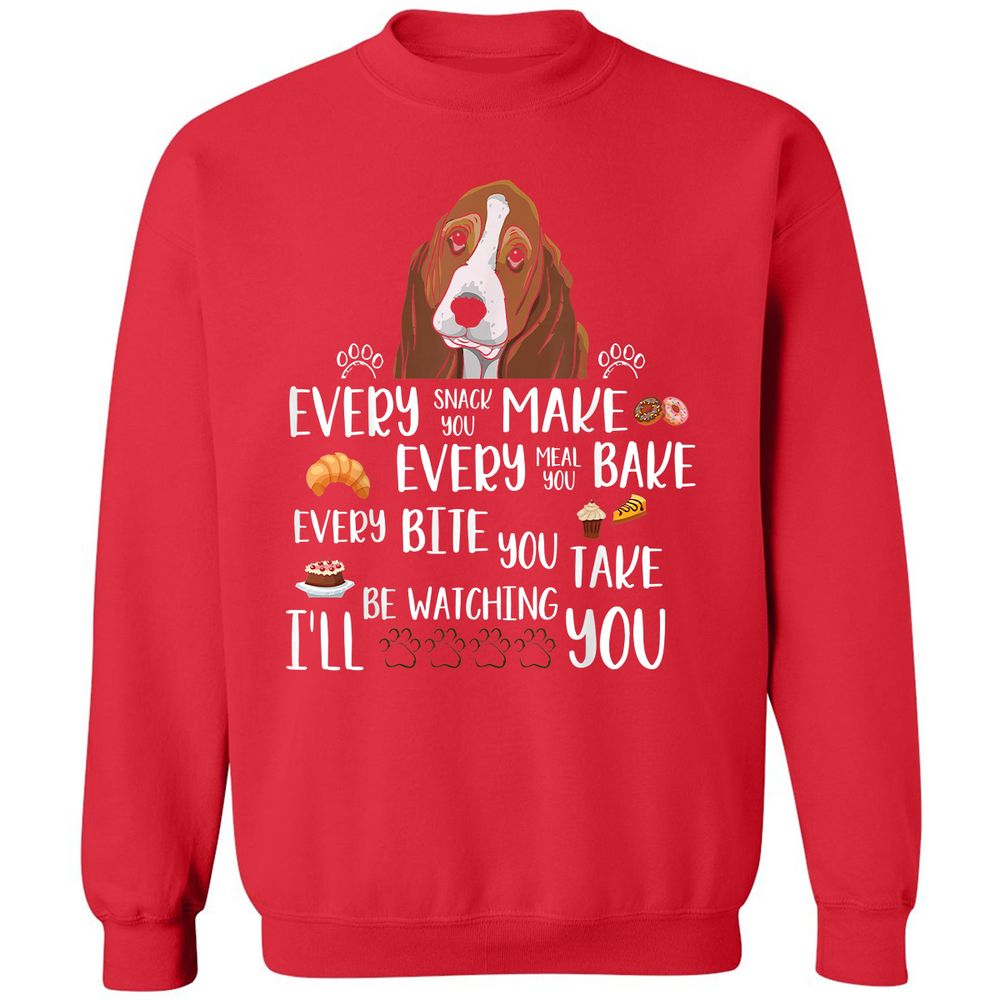 Classic Unisex Sweatshirt - 3RU2DTVY - Red - 5