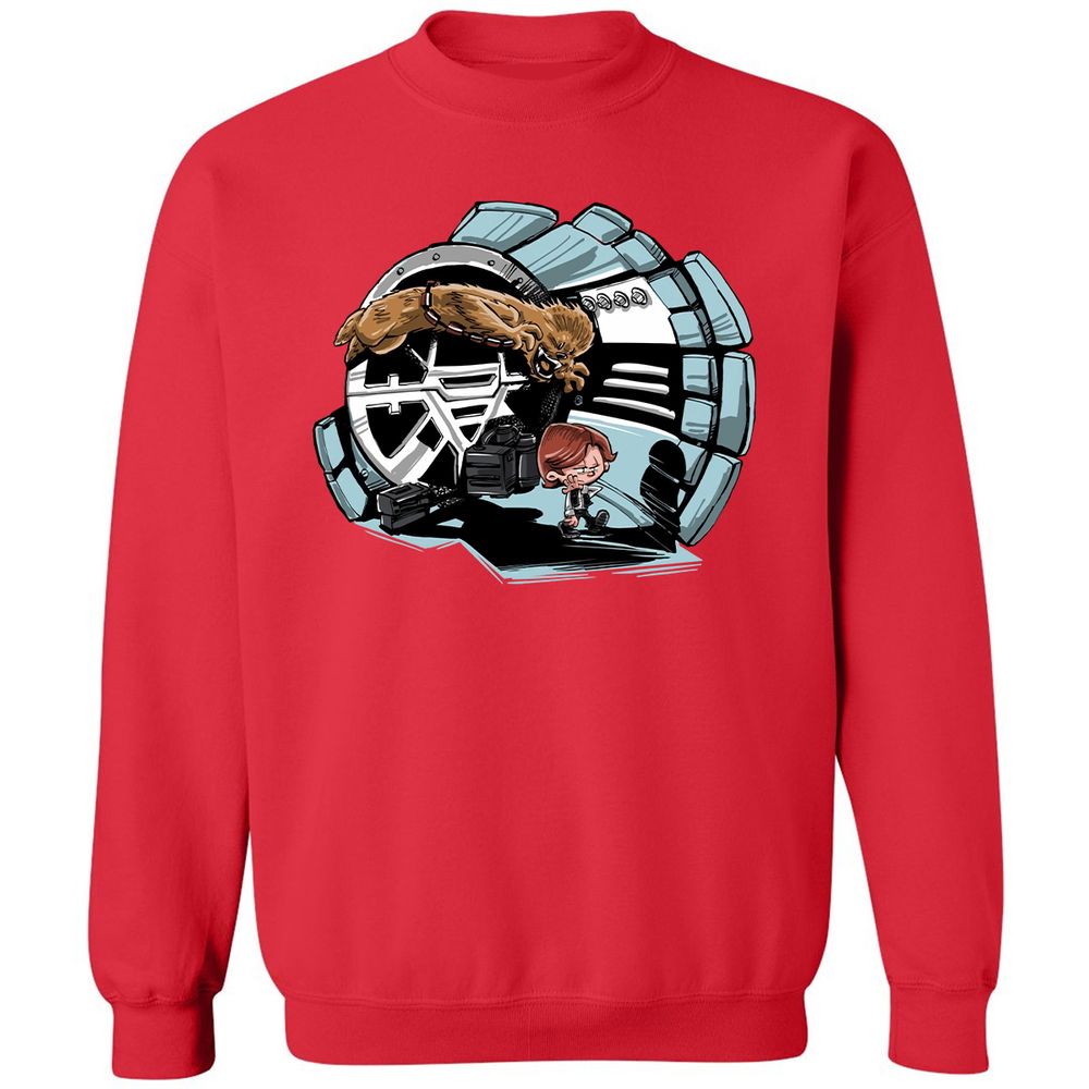 Classic Unisex Sweatshirt - EZ5WL3TP - Red - 5