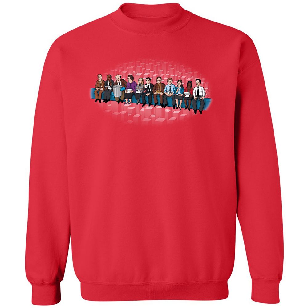 Classic Unisex Sweatshirt - D5AZ1DQD - Red - 5