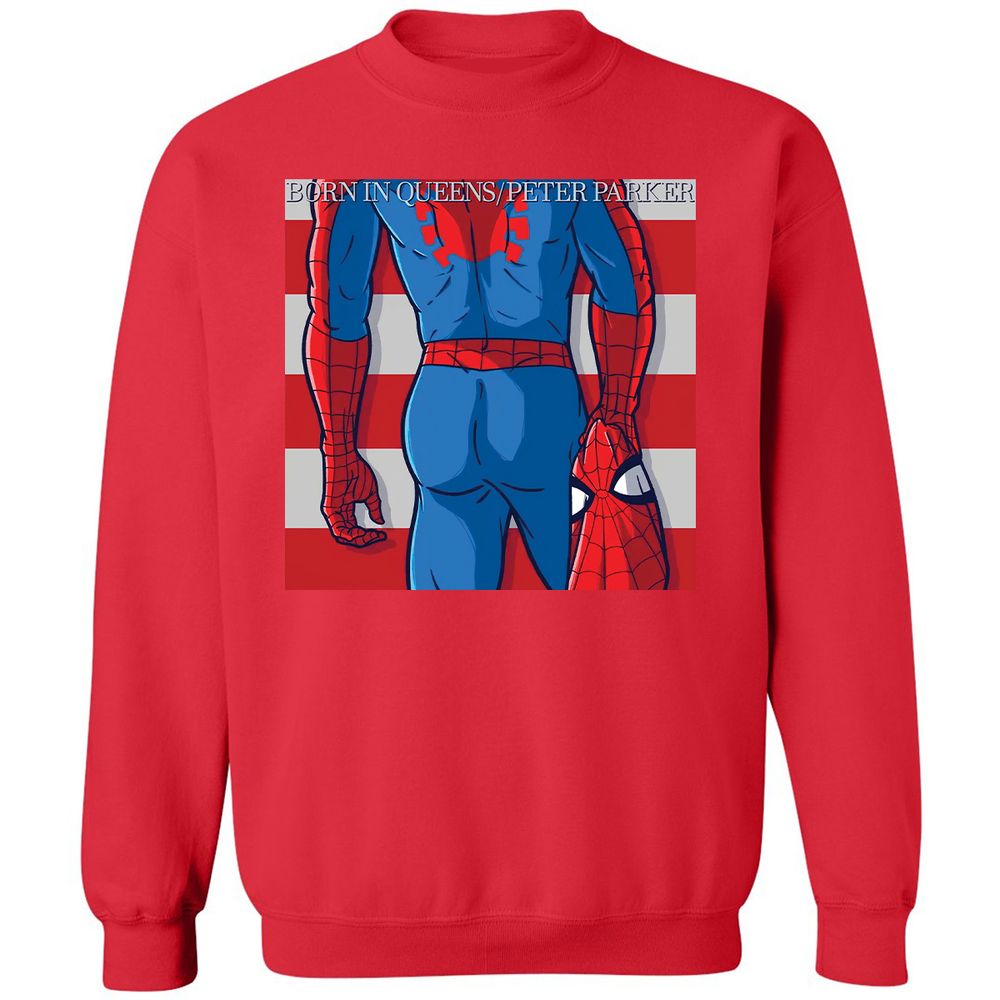 Classic Unisex Sweatshirt - 9YWJ17YJ - Red - 5