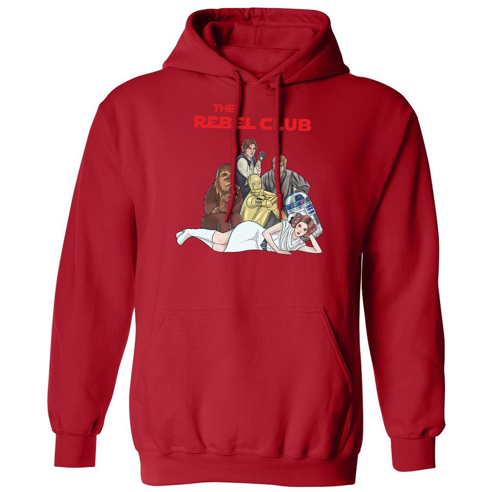 Classic Unisex Hoodie - YWT1LRGF - Red - 5