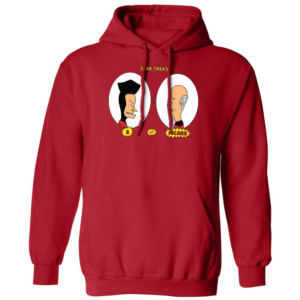 Classic Unisex Hoodie - REP98PQG - Red - 5