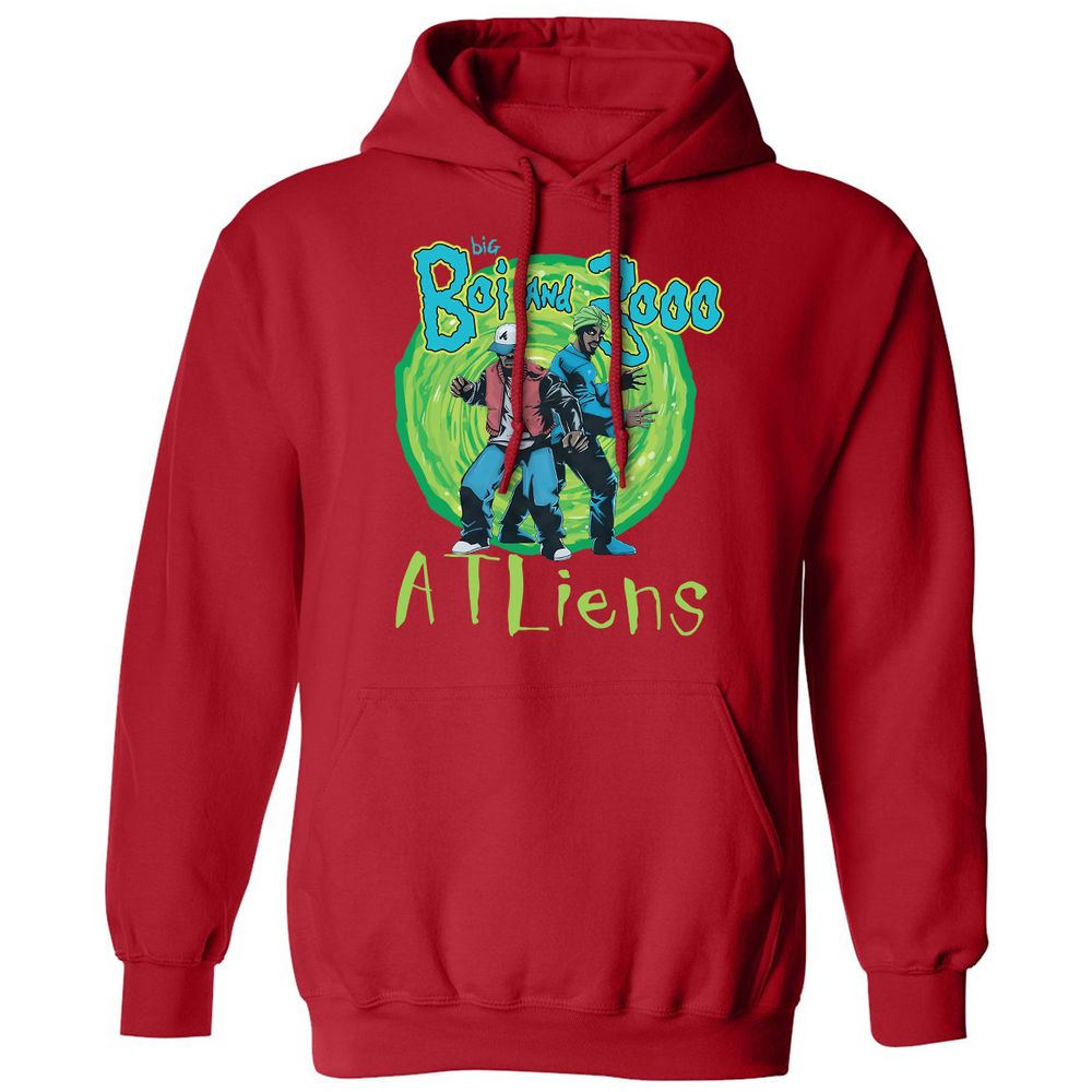 Classic Unisex Hoodie - ZR768XPA - Red - 5