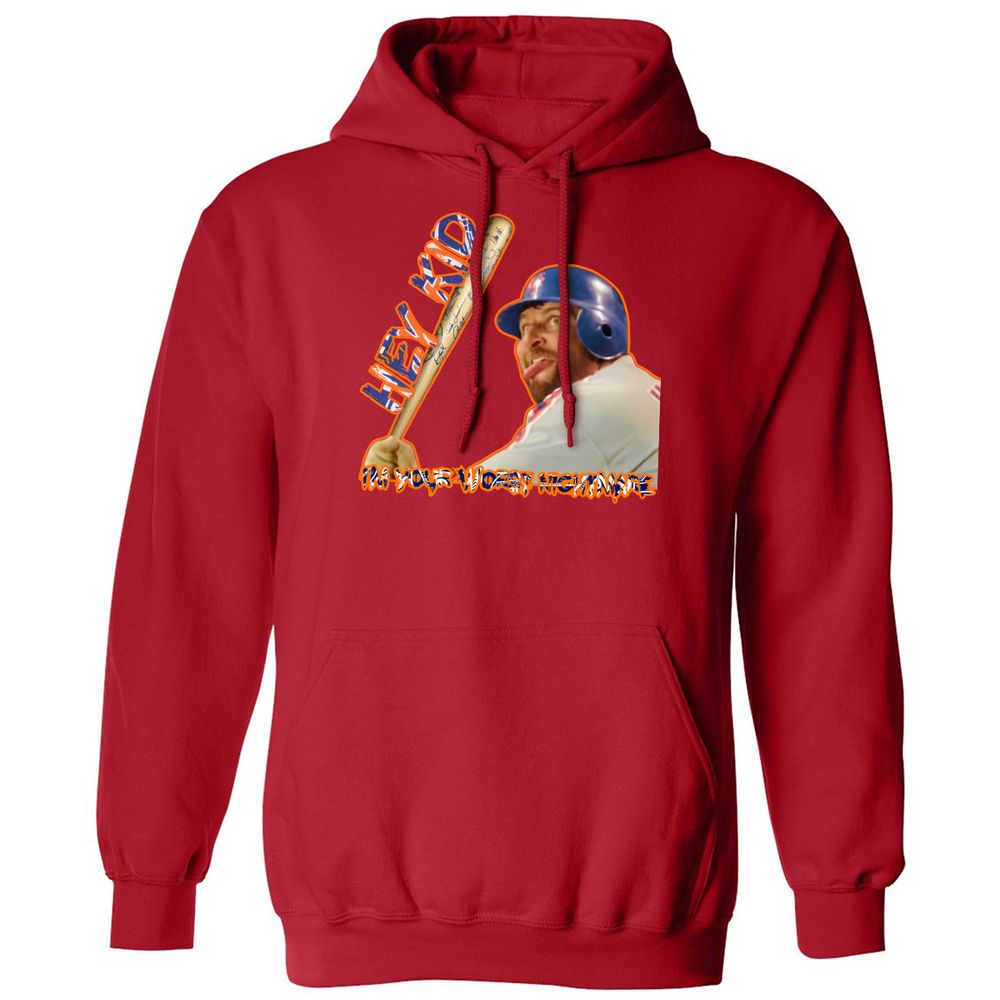 Classic Unisex Hoodie - W6ZDQFWG - Red - 5