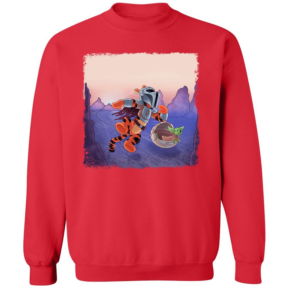 Classic Unisex Sweatshirt - FRTTVDZ1 - Red - 5