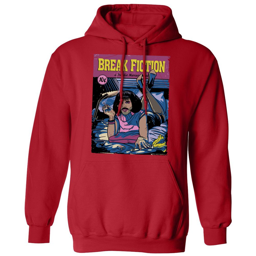 Classic Unisex Hoodie - XVLQQU93 - Red - 5