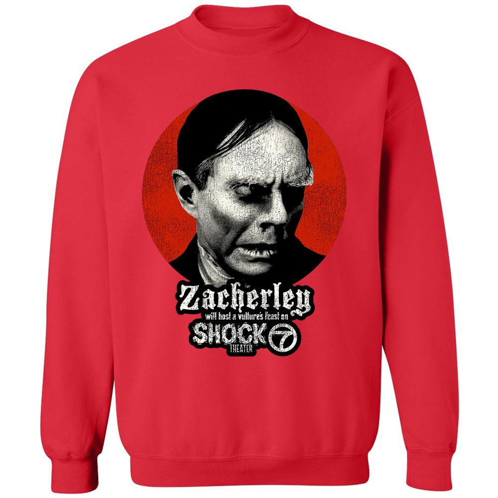 Classic Unisex Sweatshirt - 6B5JNSJA - Red - 5