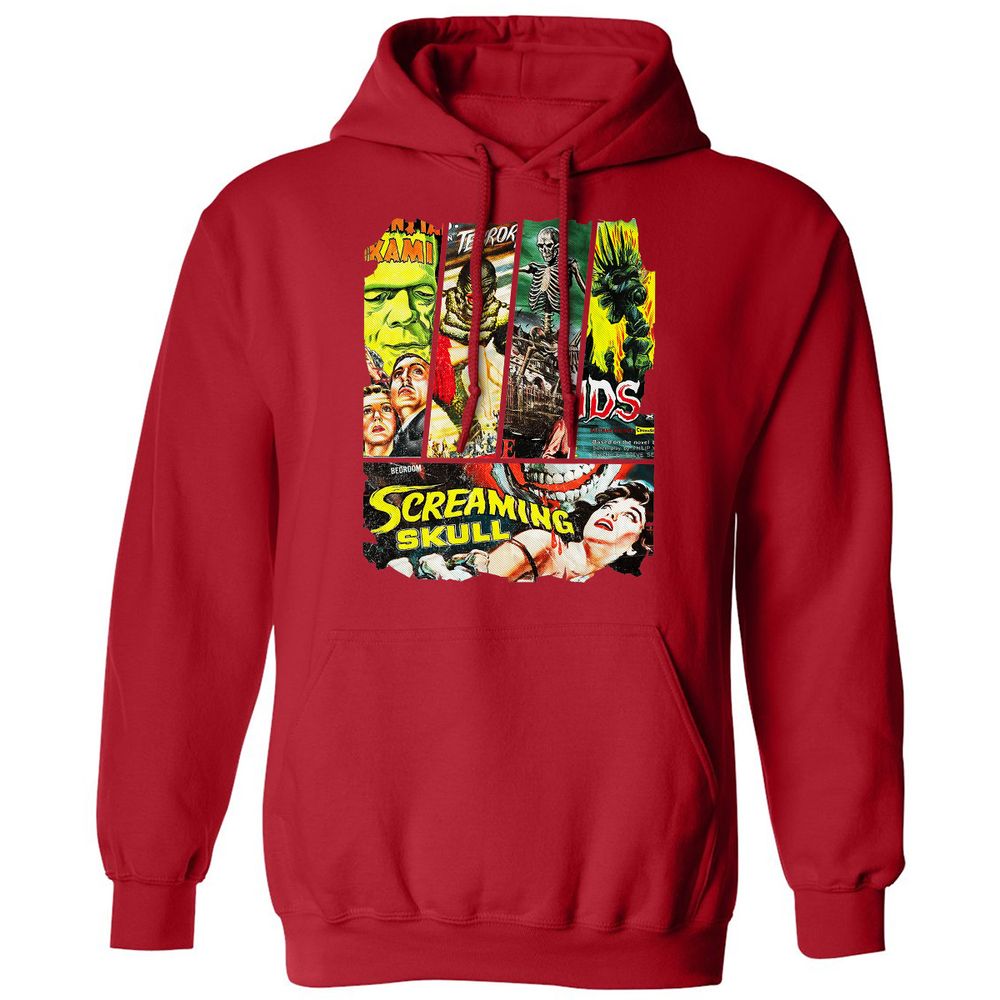 Classic Unisex Hoodie - HRLQJ86Z - Red - 5