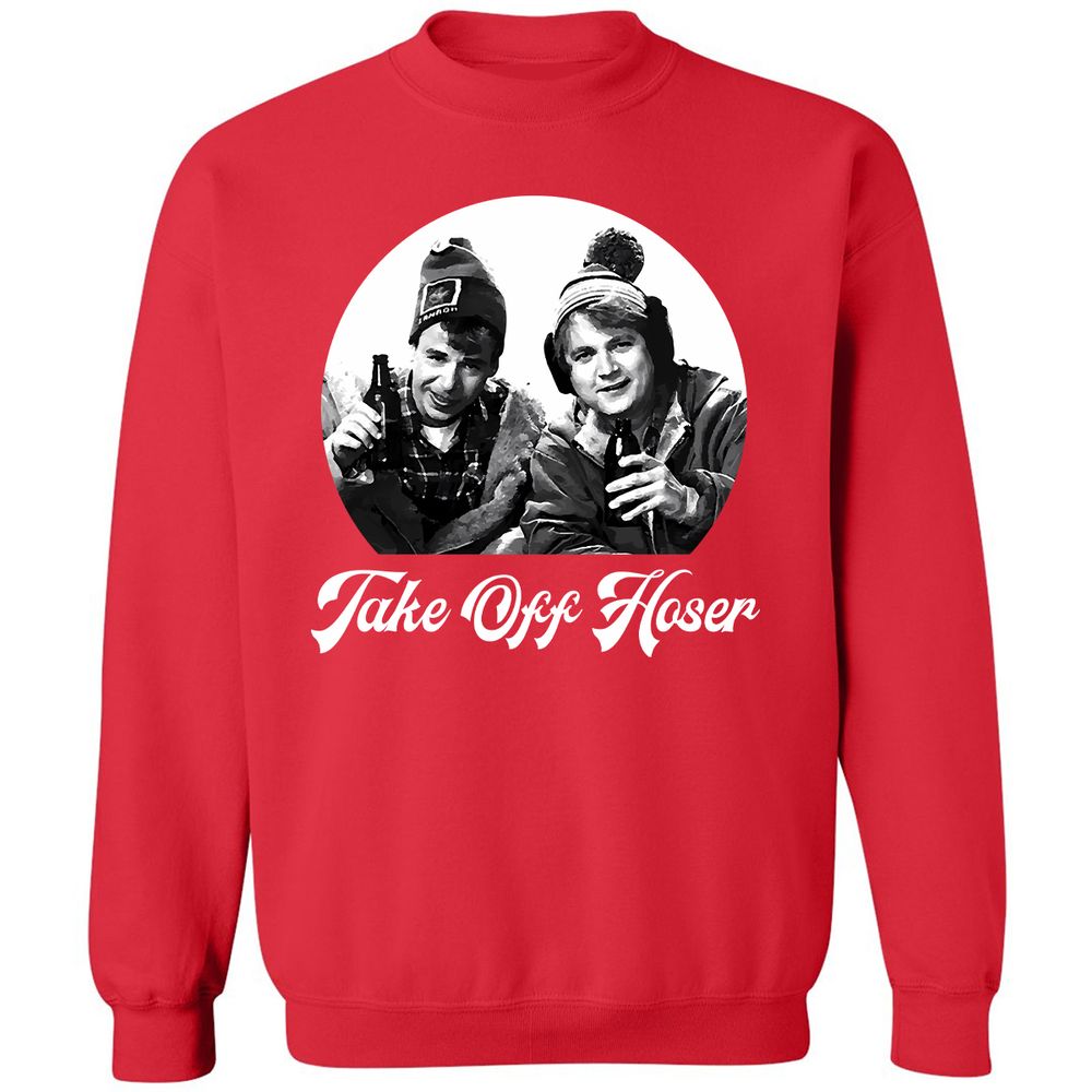 Classic Unisex Sweatshirt - 6BDTCTWN - Red - 5