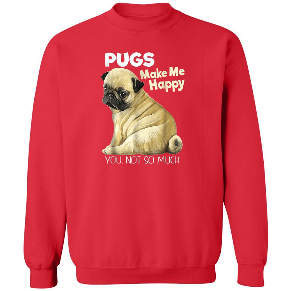 Classic Unisex Sweatshirt - JCE6DTTX - Red - 5