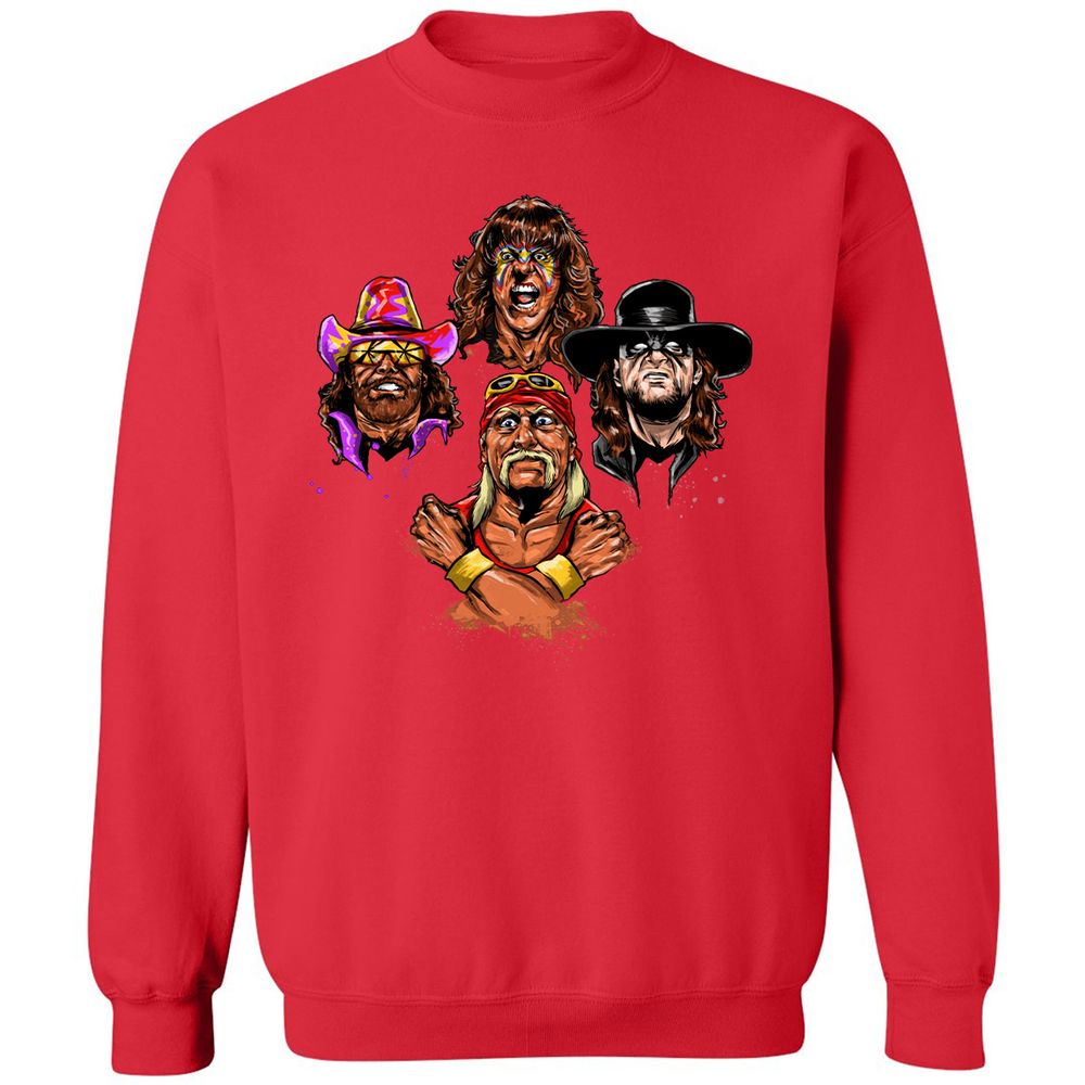 Classic Unisex Sweatshirt - CSYKNASM - Red - 5