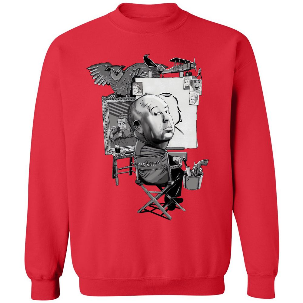 Classic Unisex Sweatshirt - ZUN46R5V - Red - 5