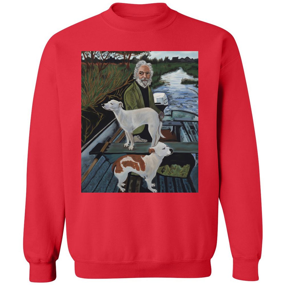 Classic Unisex Sweatshirt - QZ94E5WU - Red - 5