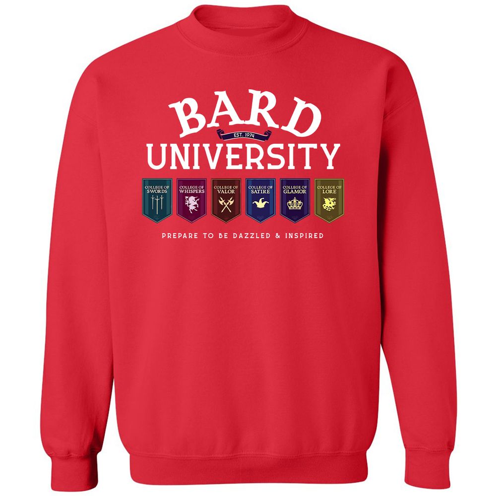 Classic Unisex Sweatshirt - BE35UU7G - Red - 5