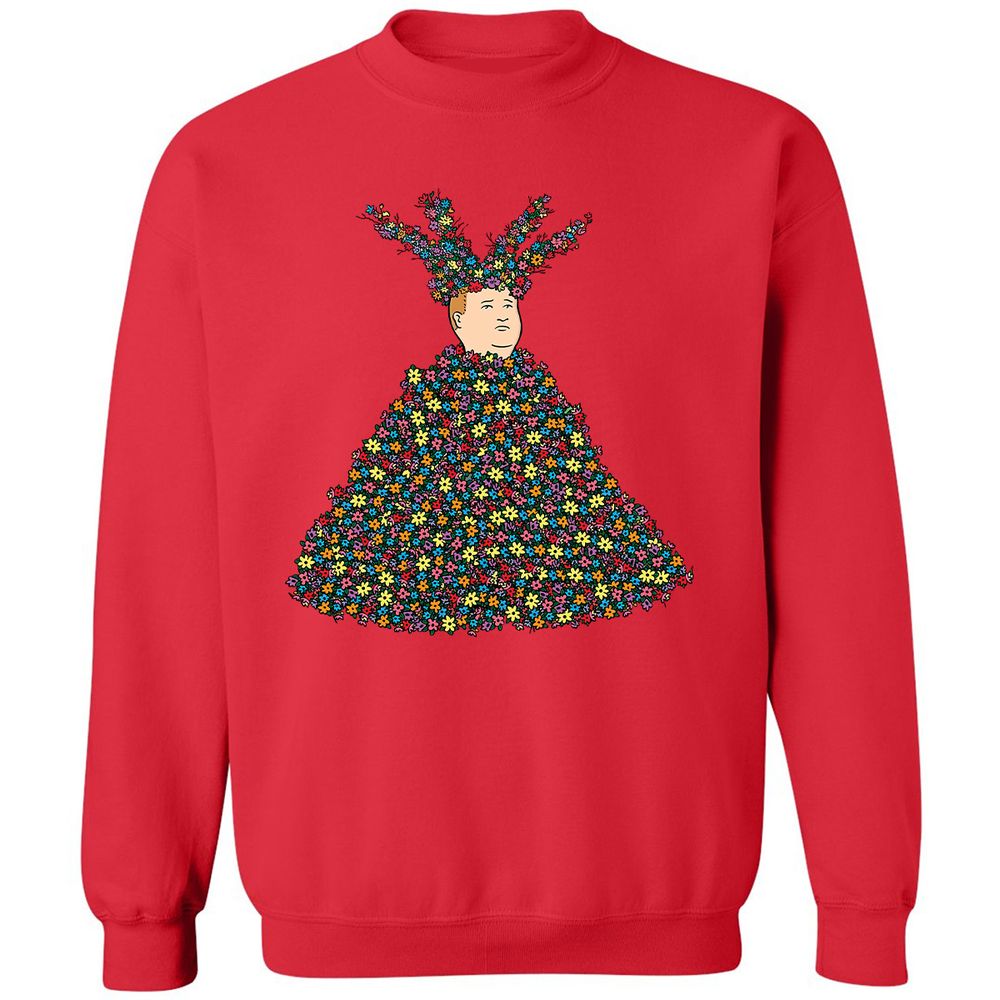 Classic Unisex Sweatshirt - XBJ3N7PP - Red - 5