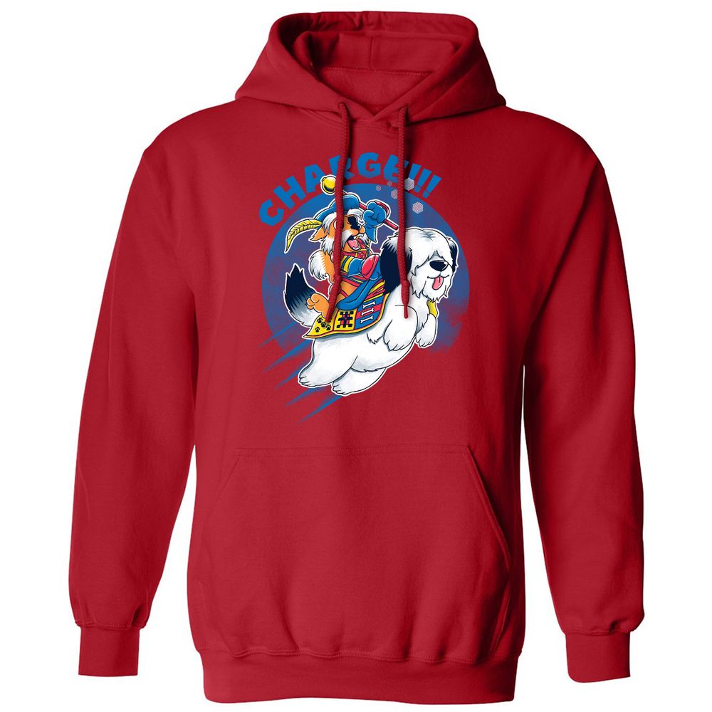 Classic Unisex Hoodie - J2HZLT7U - Red - 5